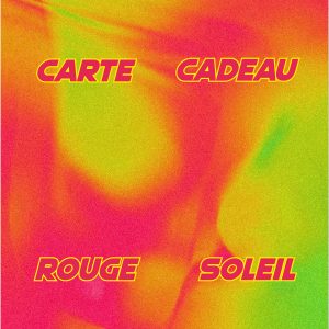 Carte Cadeau Rouge Soleil