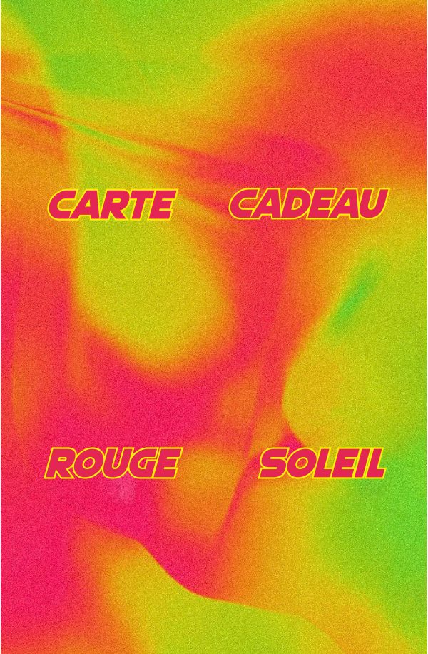 Carte Cadeau Rouge Soleil