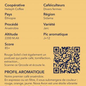 Nova Avon : un éthiopien anaérobie