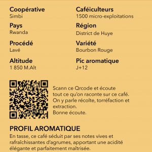 Naquadah : un bourbon rouge lavé du Rwanda