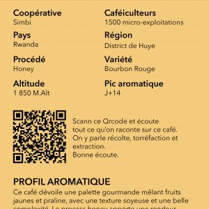 Naquadah : un bourbon rouge honey du Rwanda